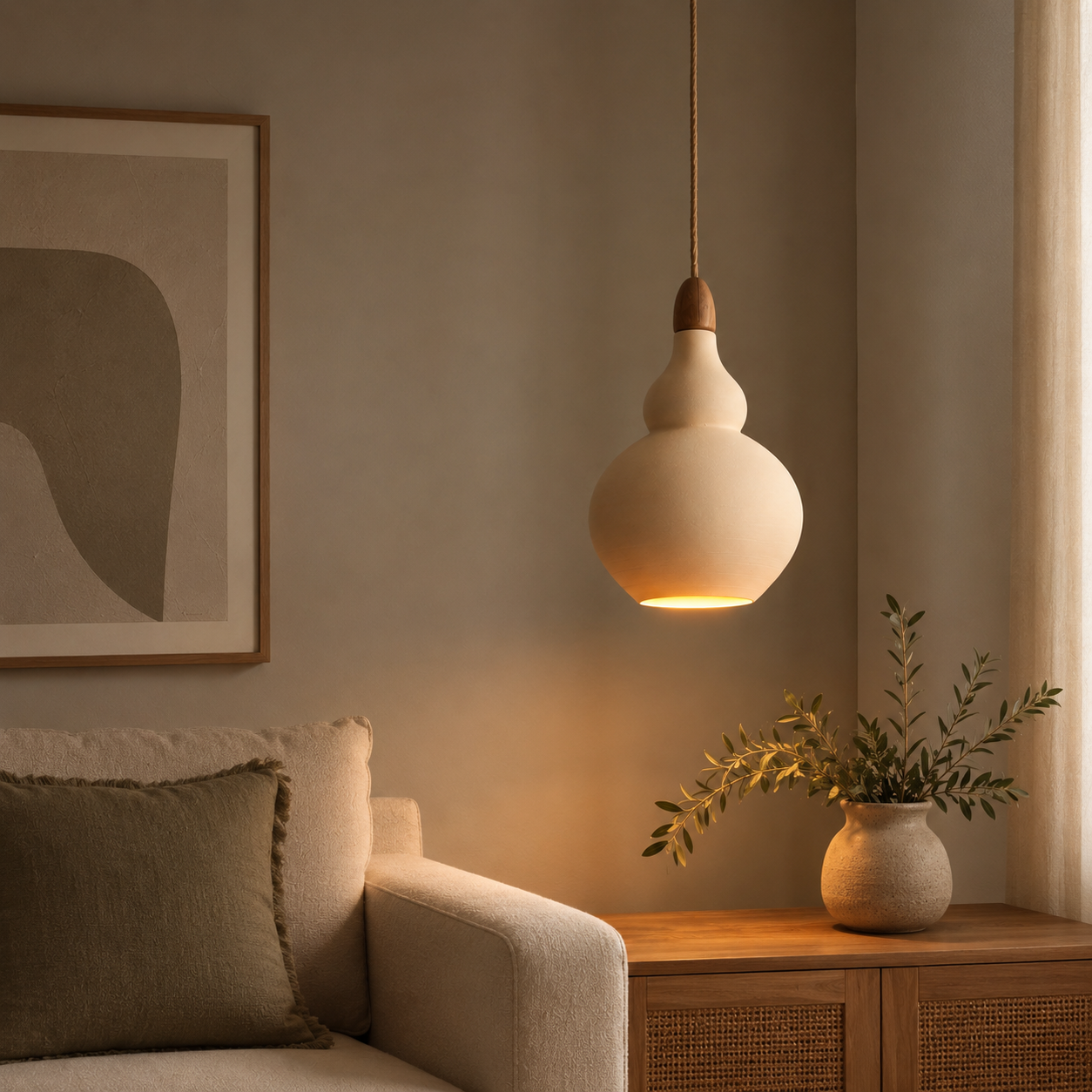 Acorn Lamp