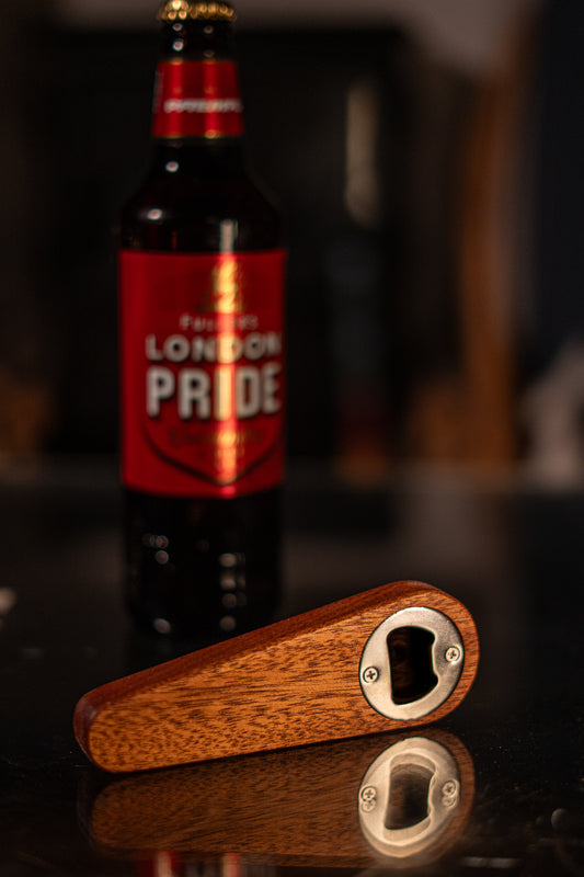 Hardwood Bottle Opener